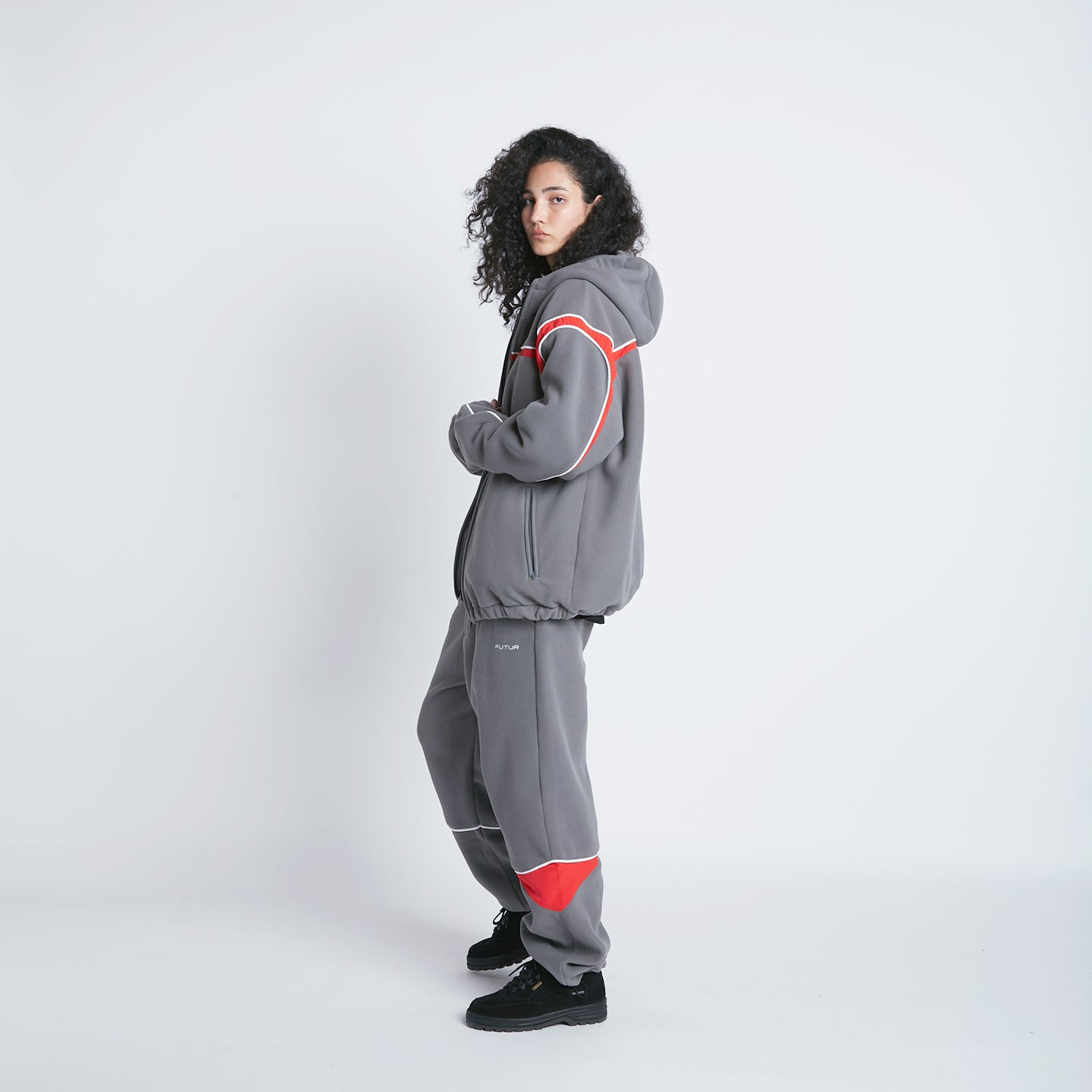 Polar Fleece Jacket / Grey