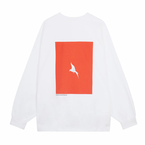 FUTUR x Graphpaper Terry Crew White / Red